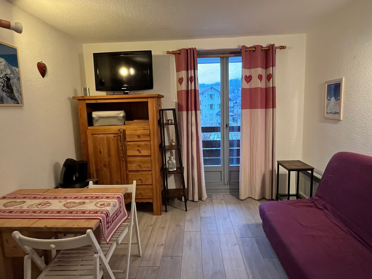 Studio 19m² Samoëns, balcon montagne, parking privé - Photo 14
