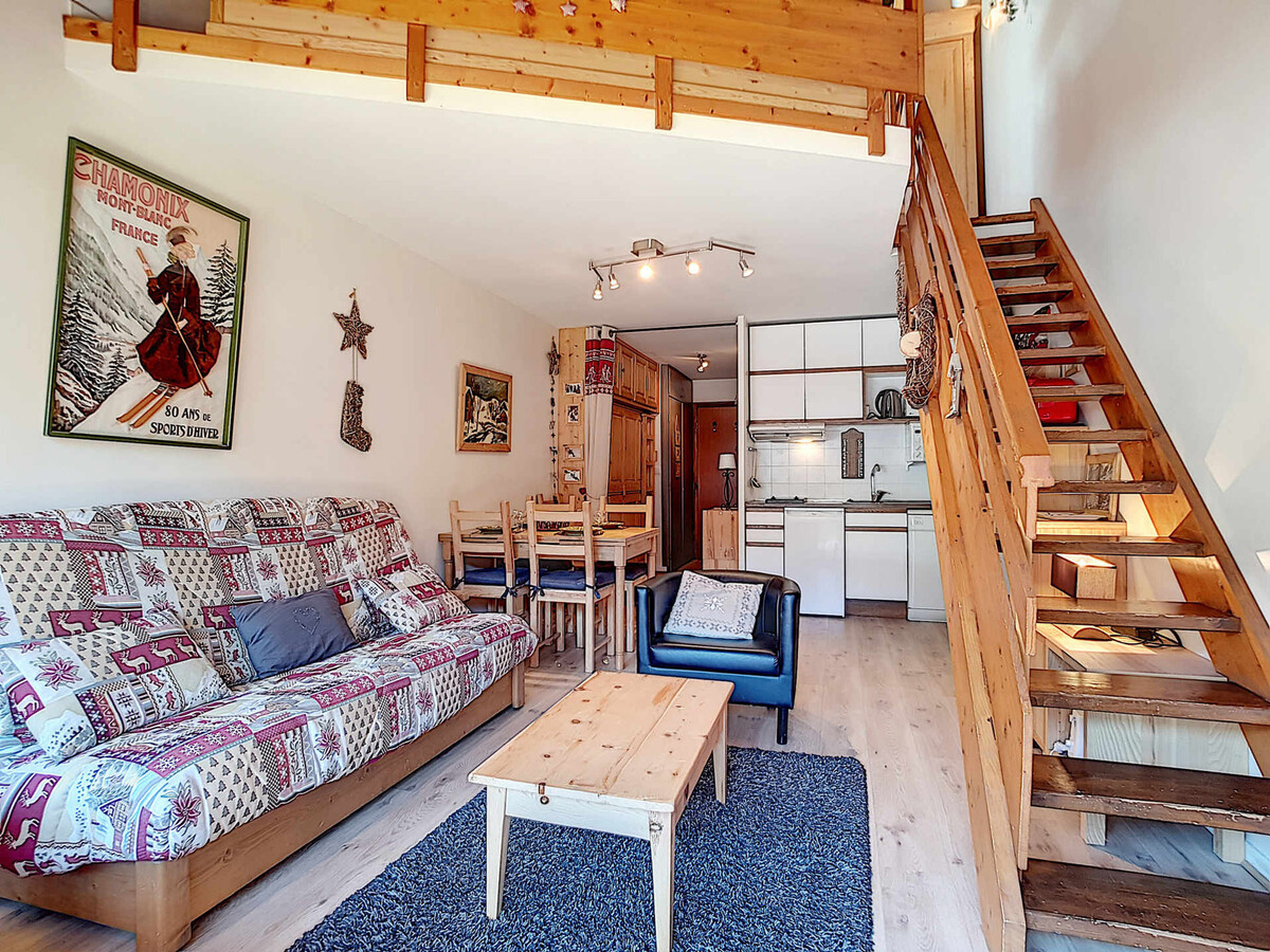 Duplex 36 m² - 5 pers, balcon Sud/Ouest à La Clusaz - Photo 2