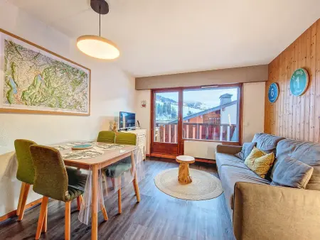 Location appartement à La Clusaz, Appartement cosy à La Clusaz pour 6 pers, parking sécurisé, WiFi et animaux admis