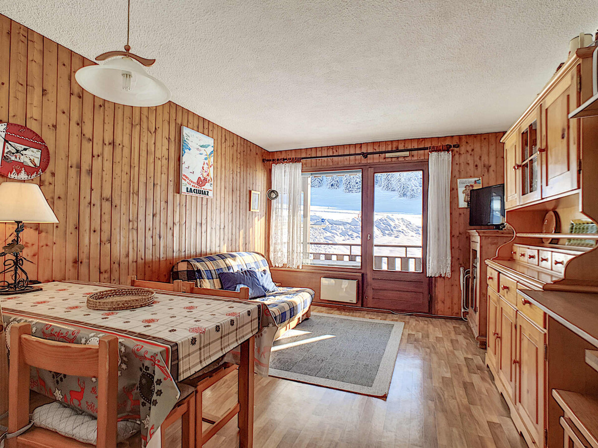 Studio 27 m² 6 pers La Clusaz, balcon Sud - Photo 1