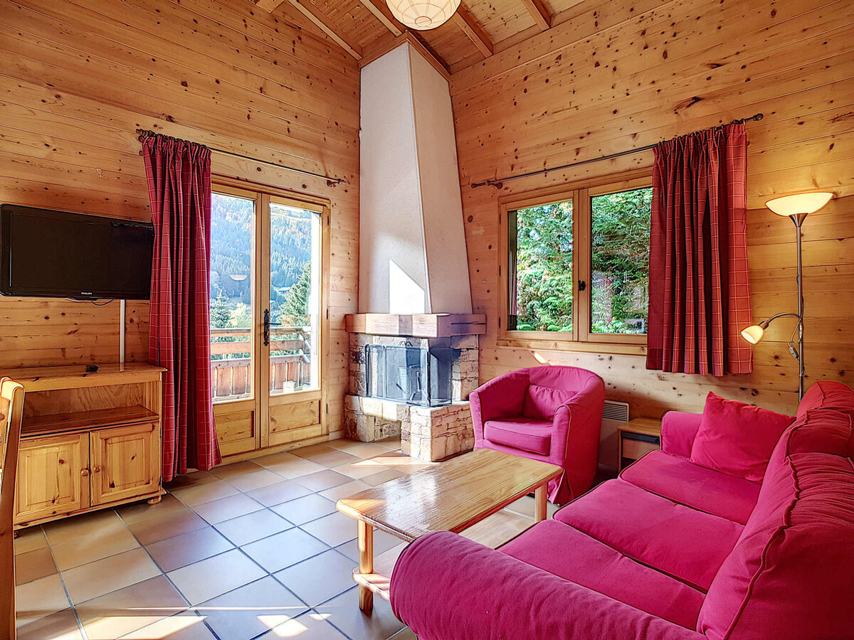 Demi-chalet 67m² à La Clusaz, 6 pers, cheminée - Photo 1