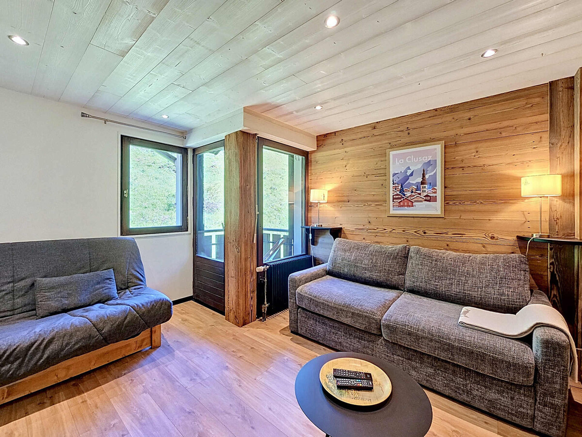 Studio 25 m² La Clusaz, balcon, 4 personnes - Photo 1