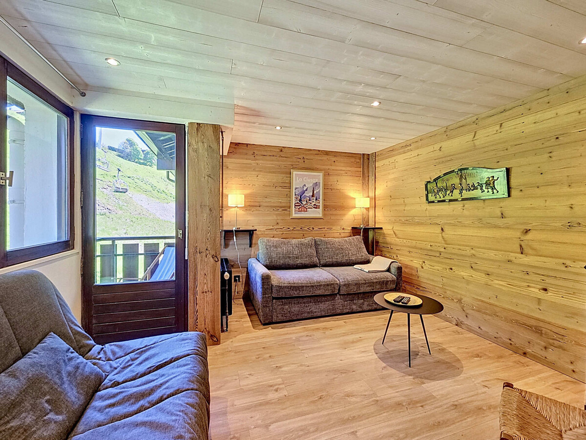 Studio 25 m² La Clusaz, balcon, 4 personnes - Photo 2