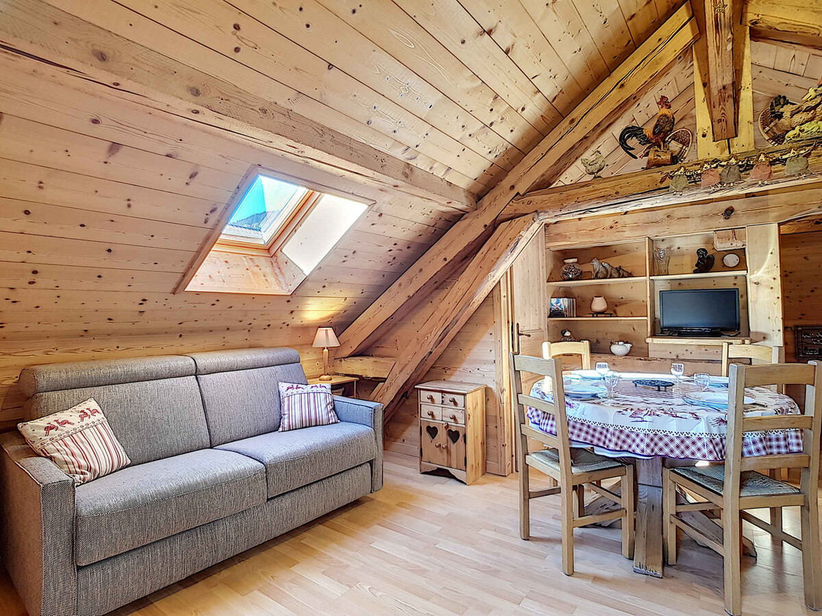 Appartement 4 pers La Clusaz, balcon, équipé - Photo 2