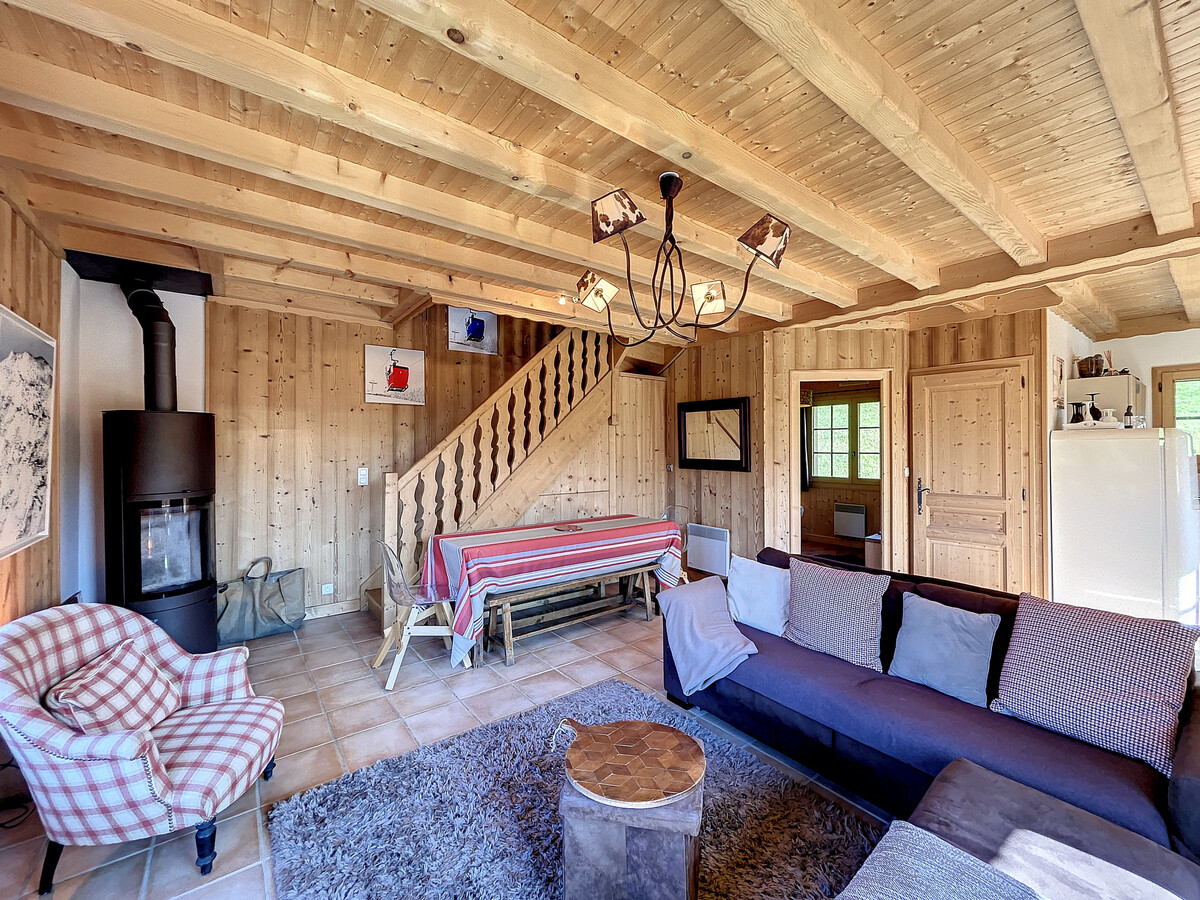 Demi-chalet duplex 75m² à 500m de la télécabine - Photo 1