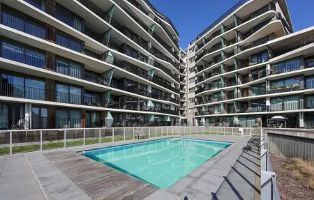 Appartement vue sur l'eau avec piscine à Ostende, à 100 m de la plage : photo 8