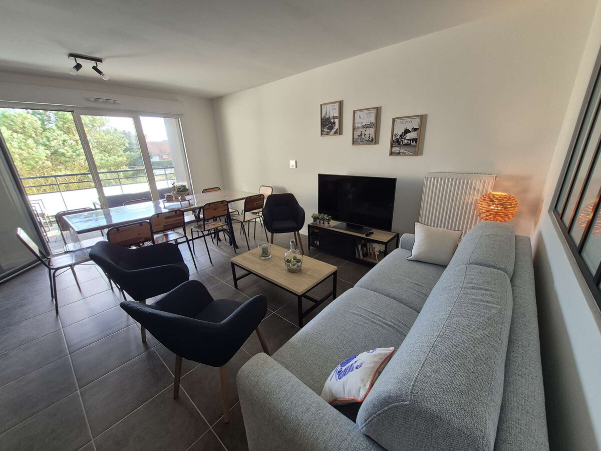 Appartement 3 chambres Stella-Plage, 400m plage, parking - Photo 2