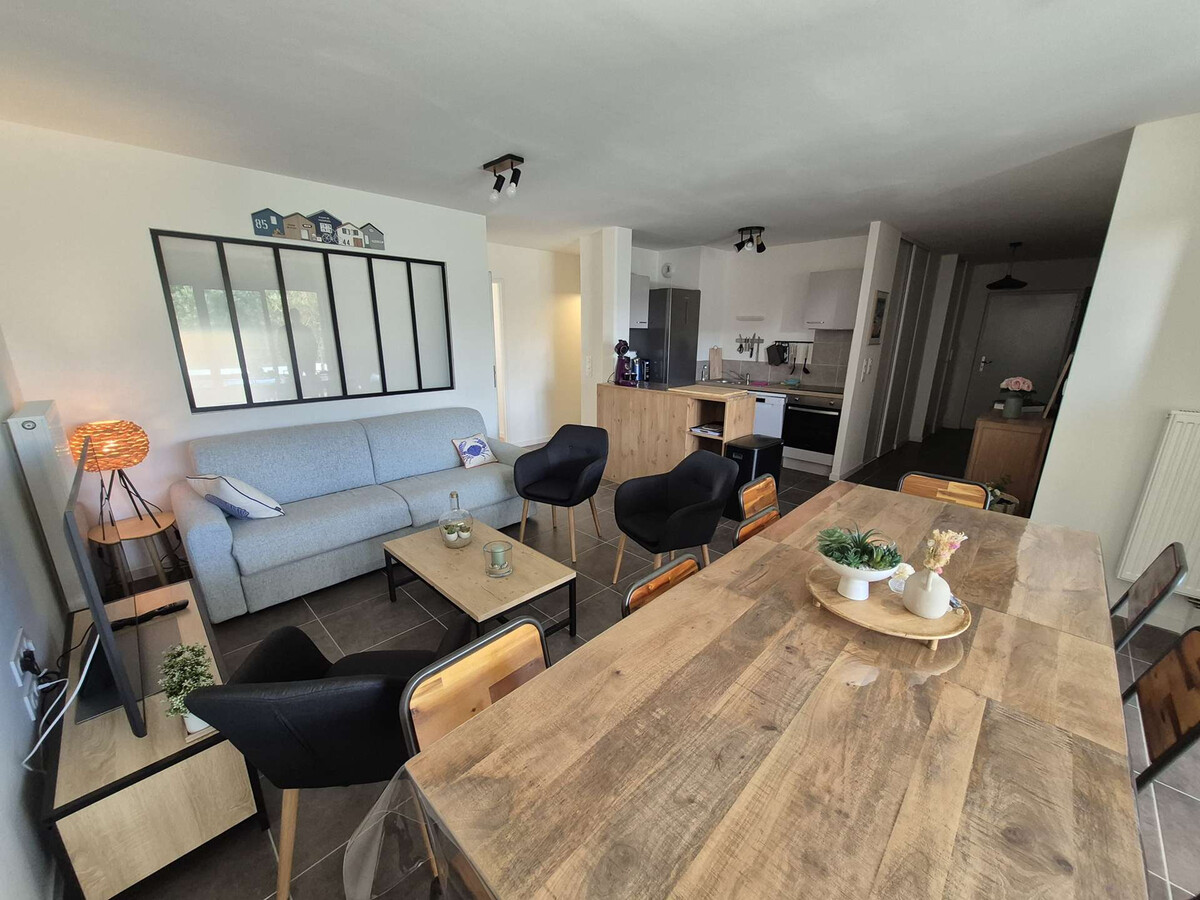 Appartement 3 chambres Stella-Plage, 400m plage, parking - Photo 4