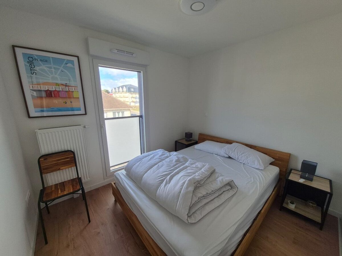 Appartement 3 chambres Stella-Plage, 400m plage, parking - Photo 8
