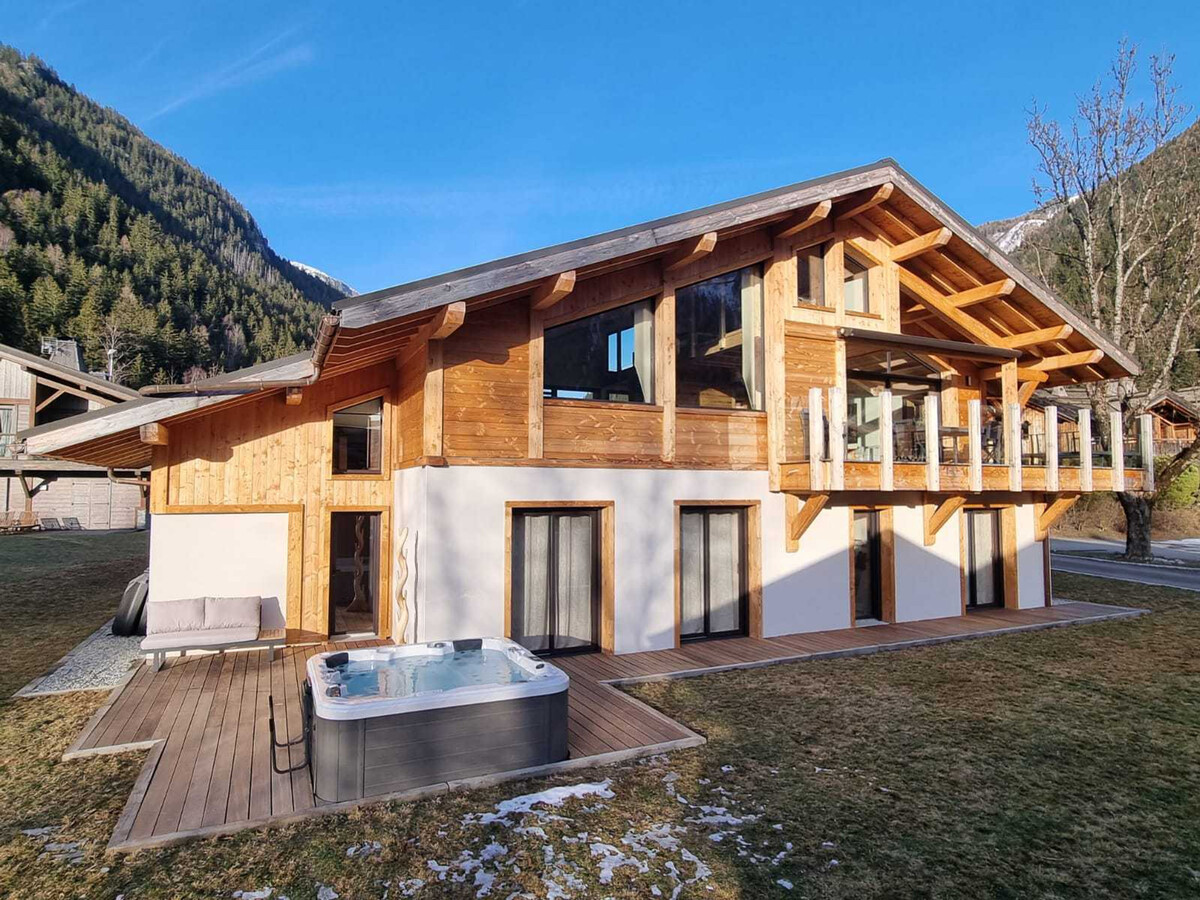 Chalet 10 pers. avec jacuzzi et vue Mont-Blanc, Chamonix - Photo 1