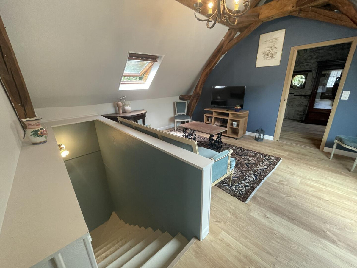 Gîte 4 pers. en ancienne grange, 5000m² jardin privé - Photo 9