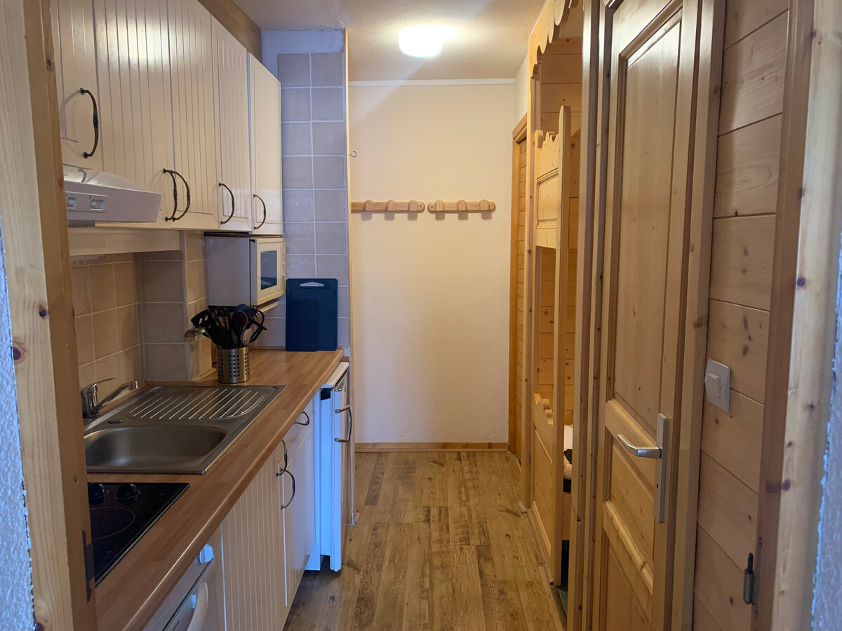 Studio 19m² ski aux pieds à Méribel, balcon ouest - Photo 11
