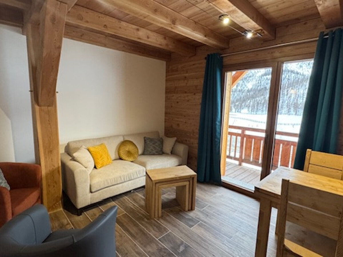 Duplex montagne 6 pers, mezzanine refuge, parking à Montgenèvre - Photo 1