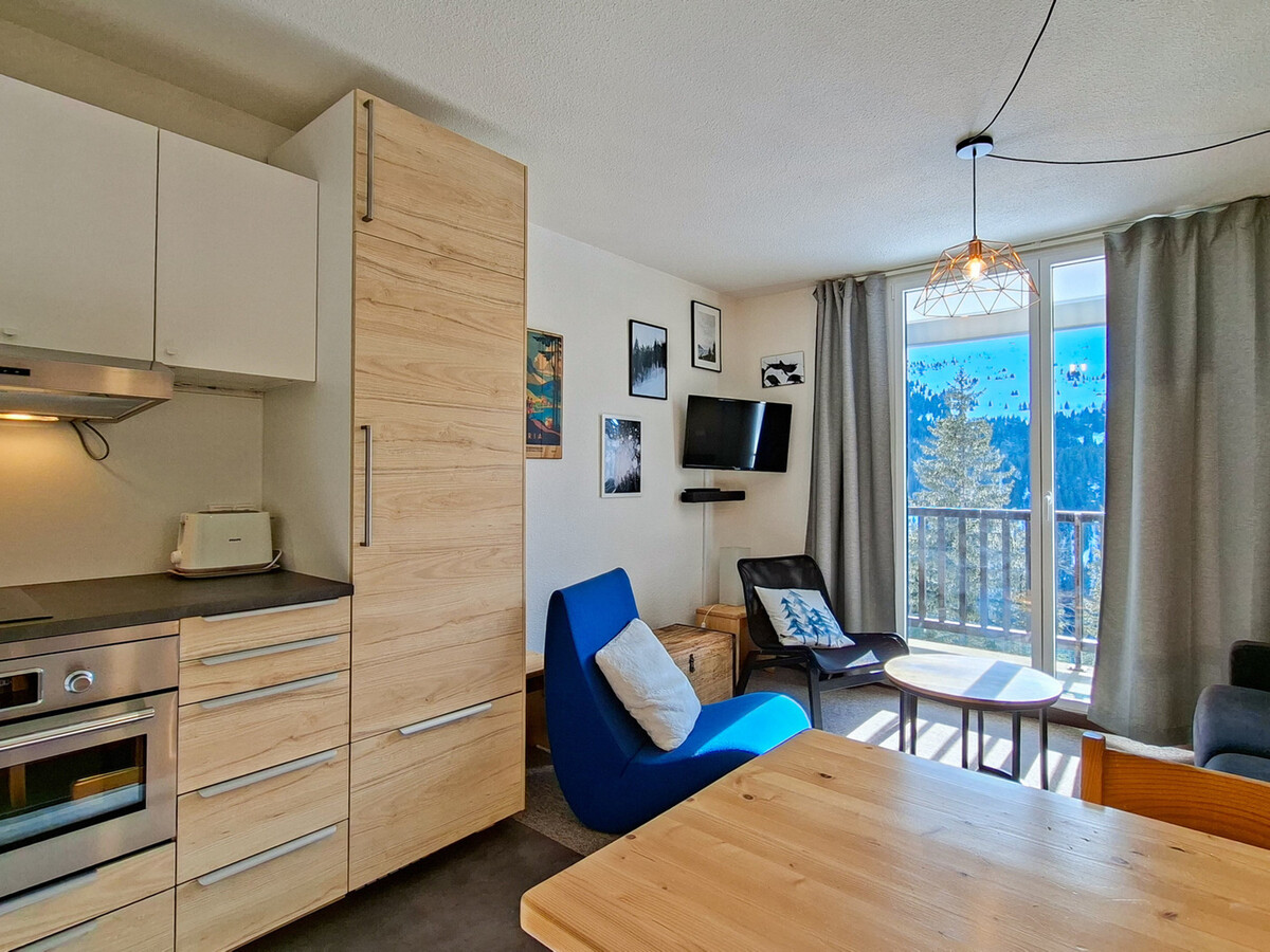 Appartement 6 pers, balcon sud, vue domaine skiable - Photo 10