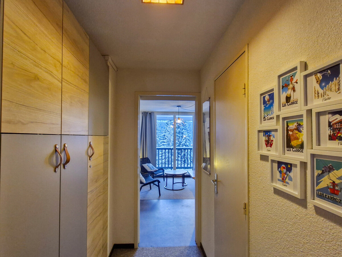 Appartement 6 pers, balcon sud, vue domaine skiable - Photo 12