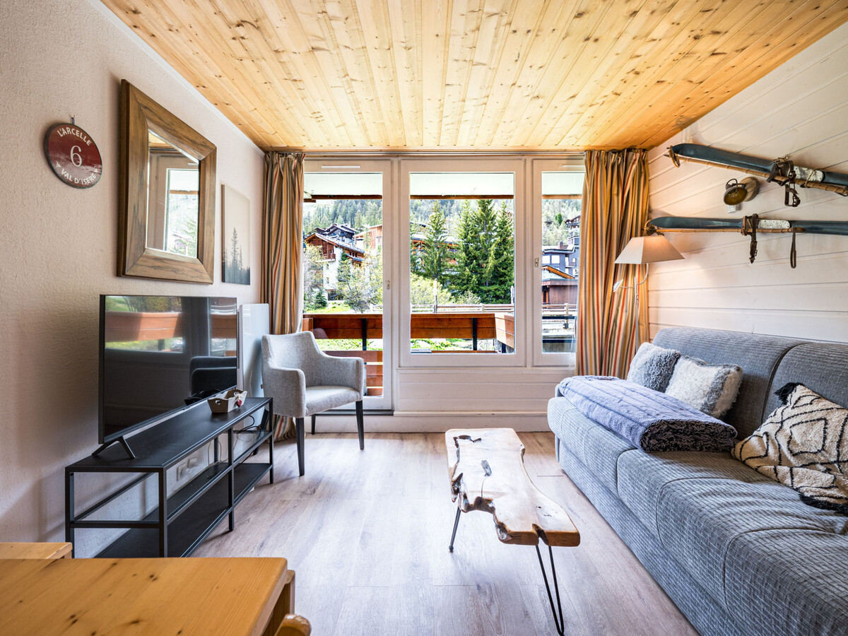 Studio 22 m² balcon, centre Val-d'Isère, près des pistes - Photo 1