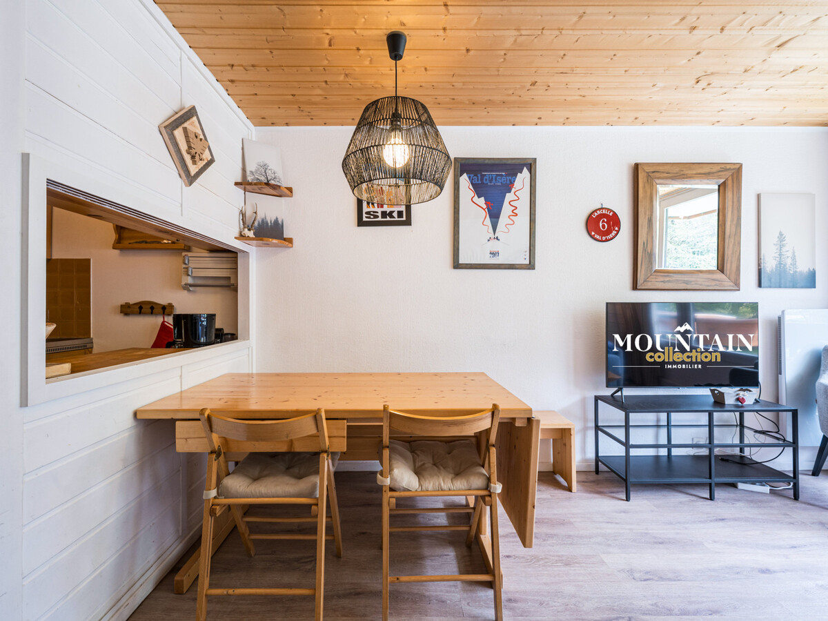Studio 22 m² balcon, centre Val-d'Isère, près des pistes - Photo 2