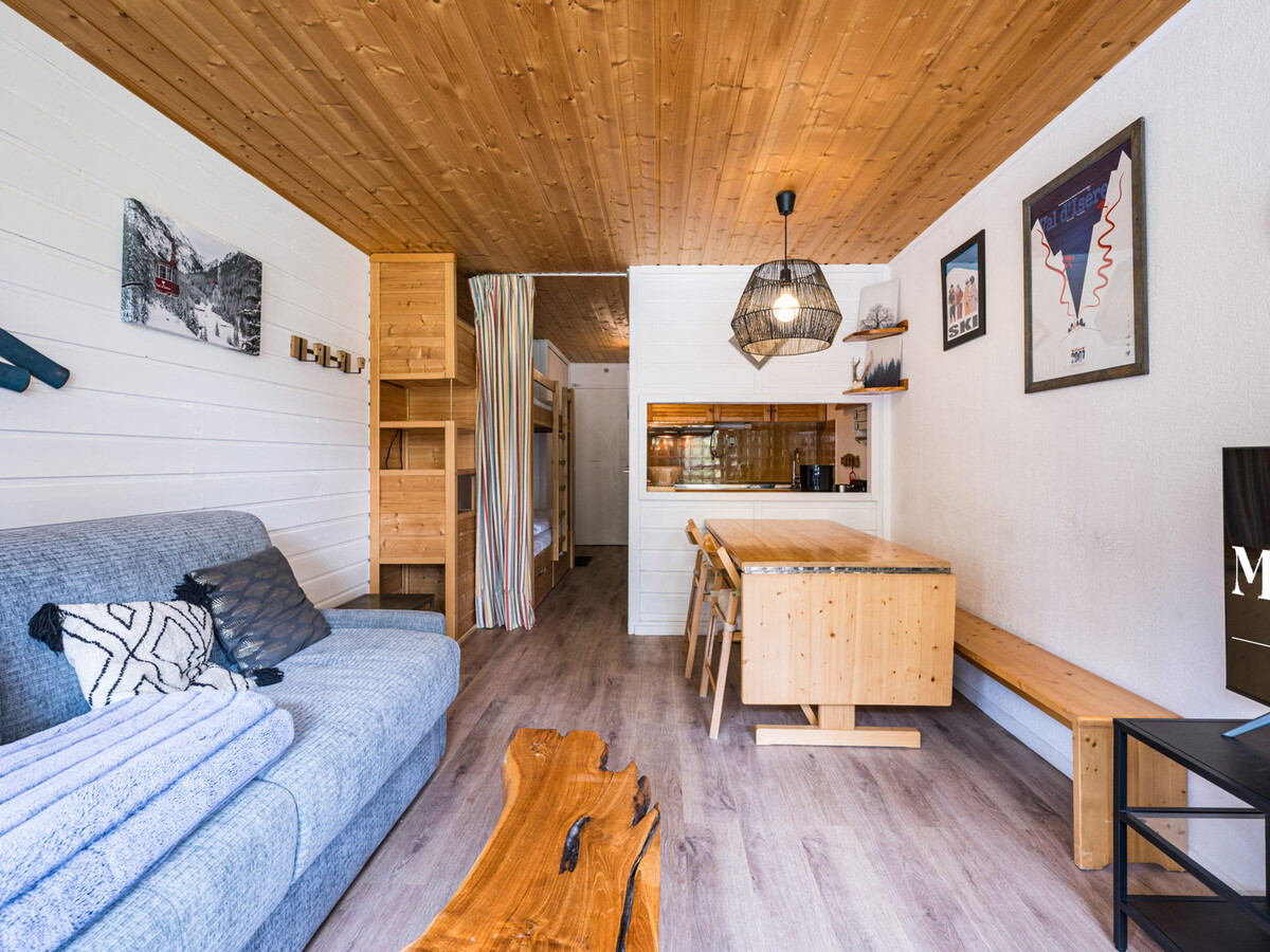 Studio 22 m² balcon, centre Val-d'Isère, près des pistes - Photo 3