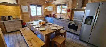 Chalet Enchanteur à Venosc avec Vue Panoramique et Jacuzzi - Photo 3