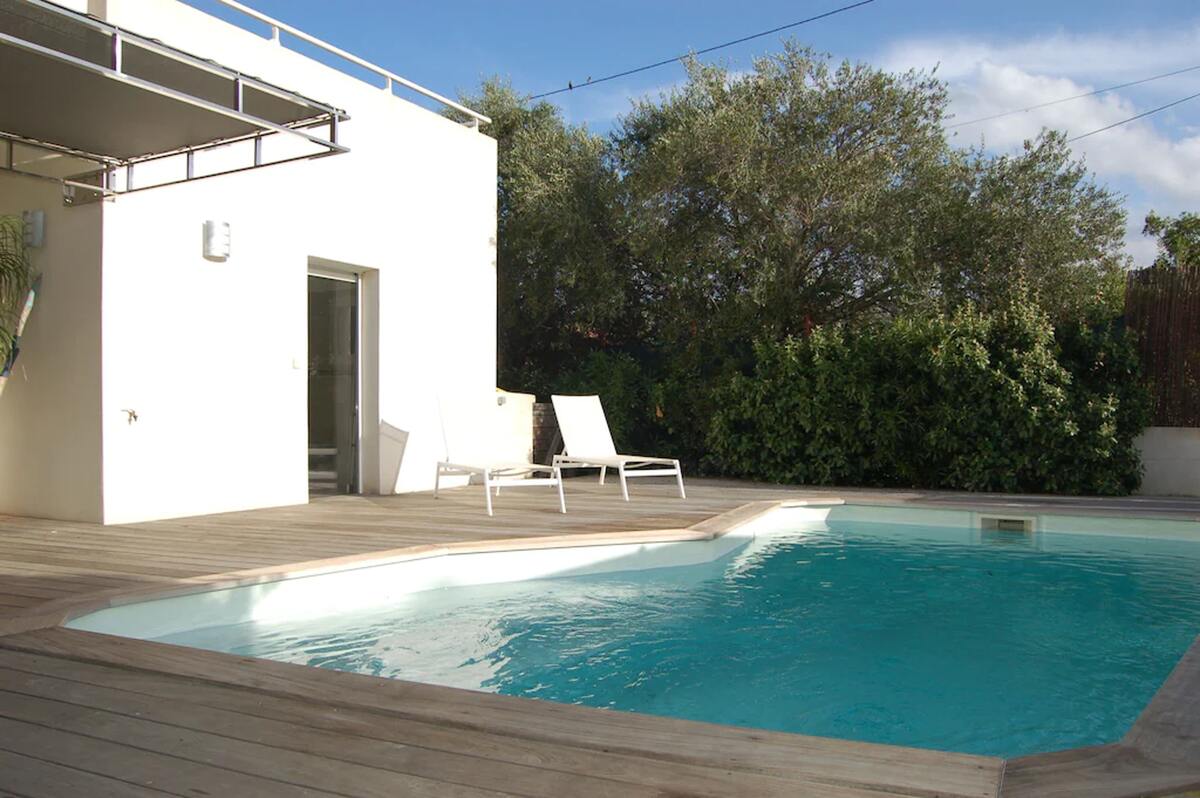 Villa 6 pers. Piscine & jacuzzi toute l'année à Monticello - Photo 2