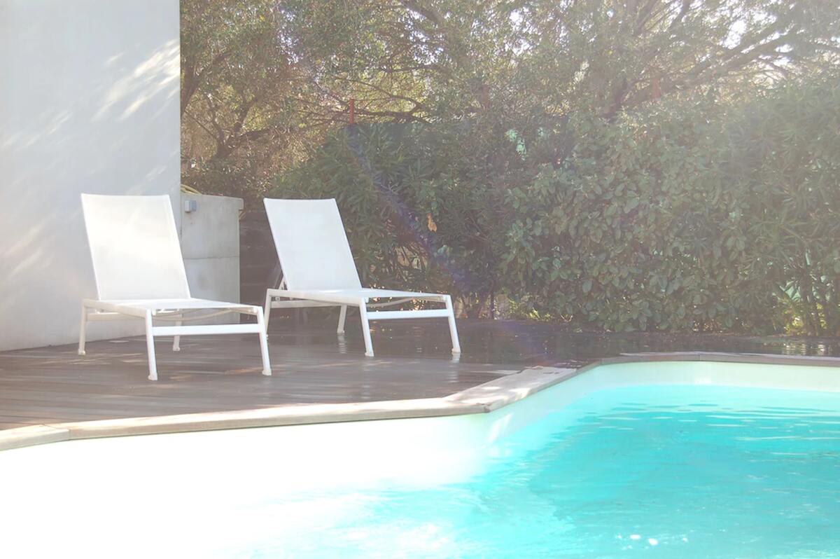 Villa 6 pers. Piscine & jacuzzi toute l'année à Monticello - Photo 17