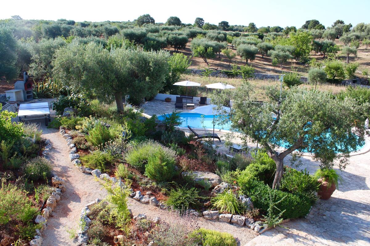 Villa piscine privée à Castellana Grotte, 4 pers. - Photo 15