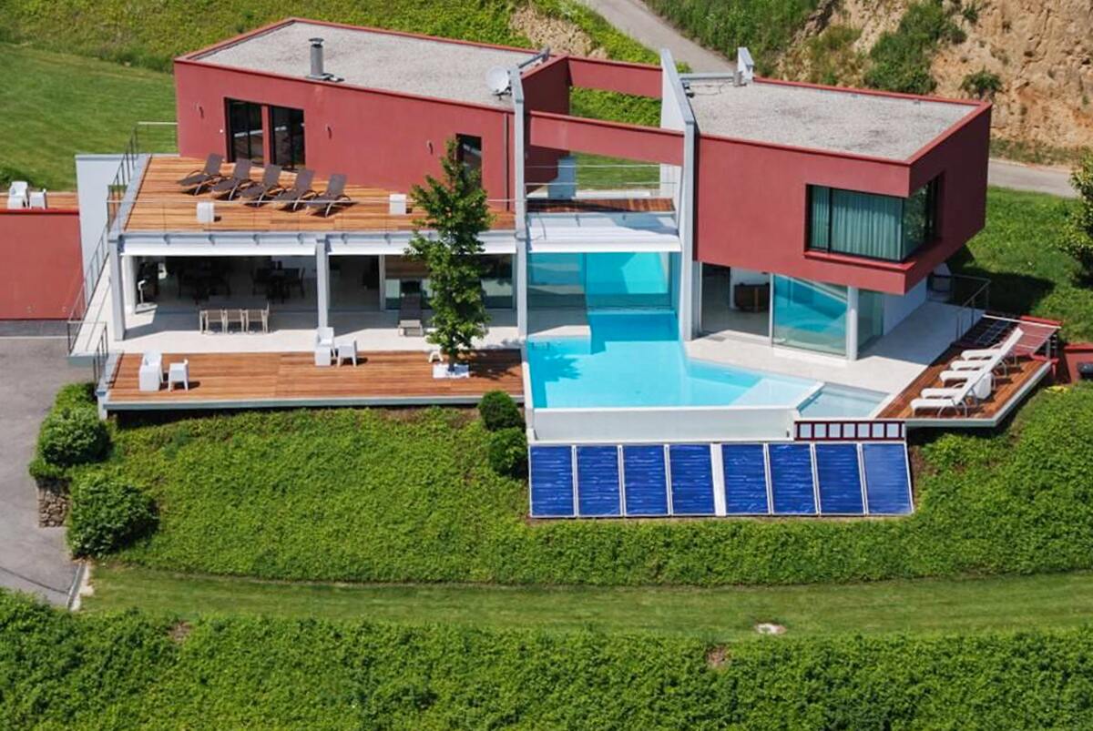Villa 350 m² Saint Désirat : piscine, sauna, 7 hectares - Photo 3
