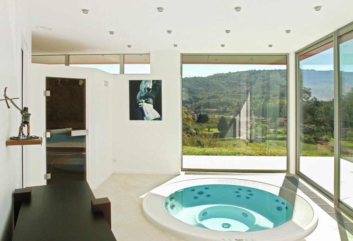 Villa 350 m² Saint Désirat : piscine, sauna, 7 hectares - Photo 28
