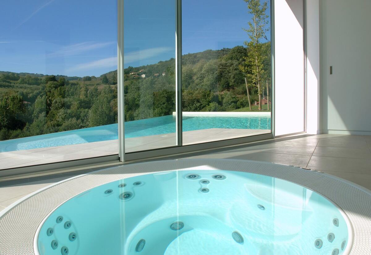 Villa 350 m² Saint Désirat : piscine, sauna, 7 hectares - Photo 30