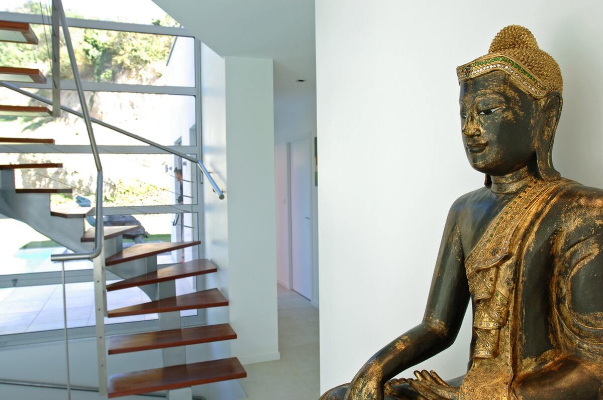 Villa 350 m² Saint Désirat : piscine, sauna, 7 hectares - Photo 37