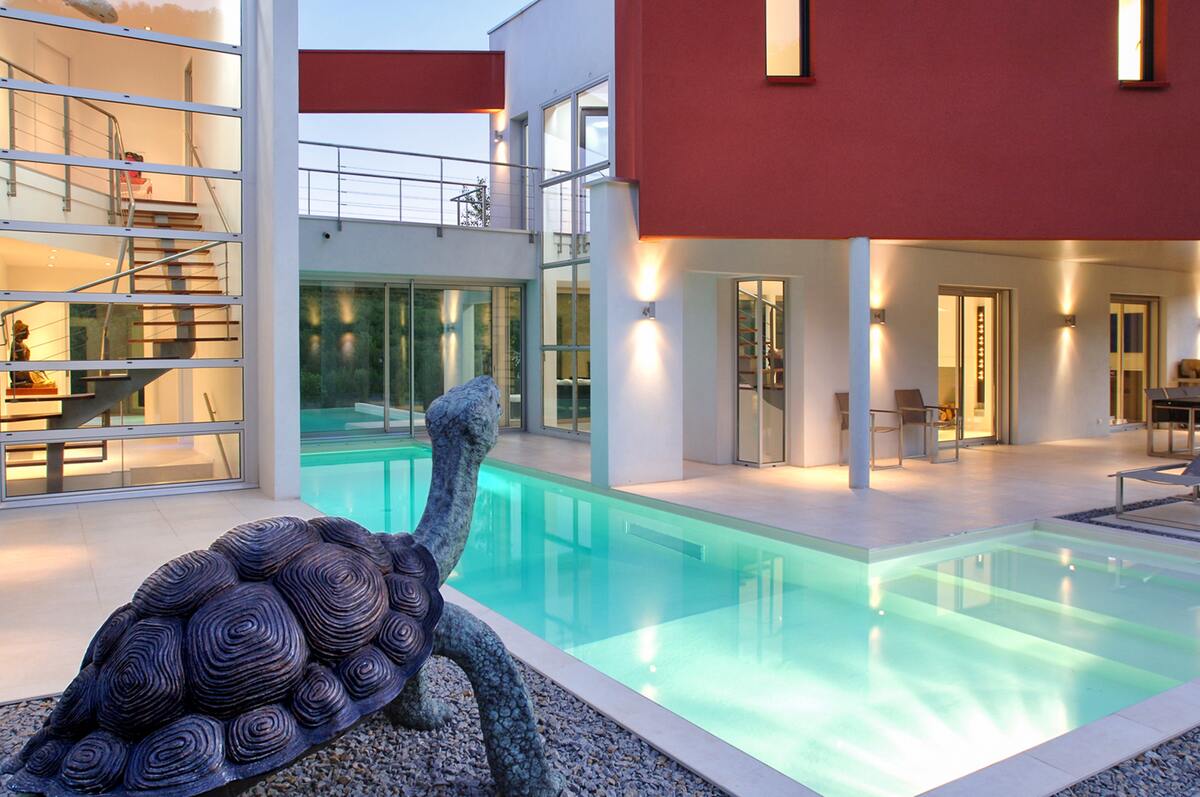 Villa 350 m² Saint Désirat : piscine, sauna, 7 hectares - Photo 44