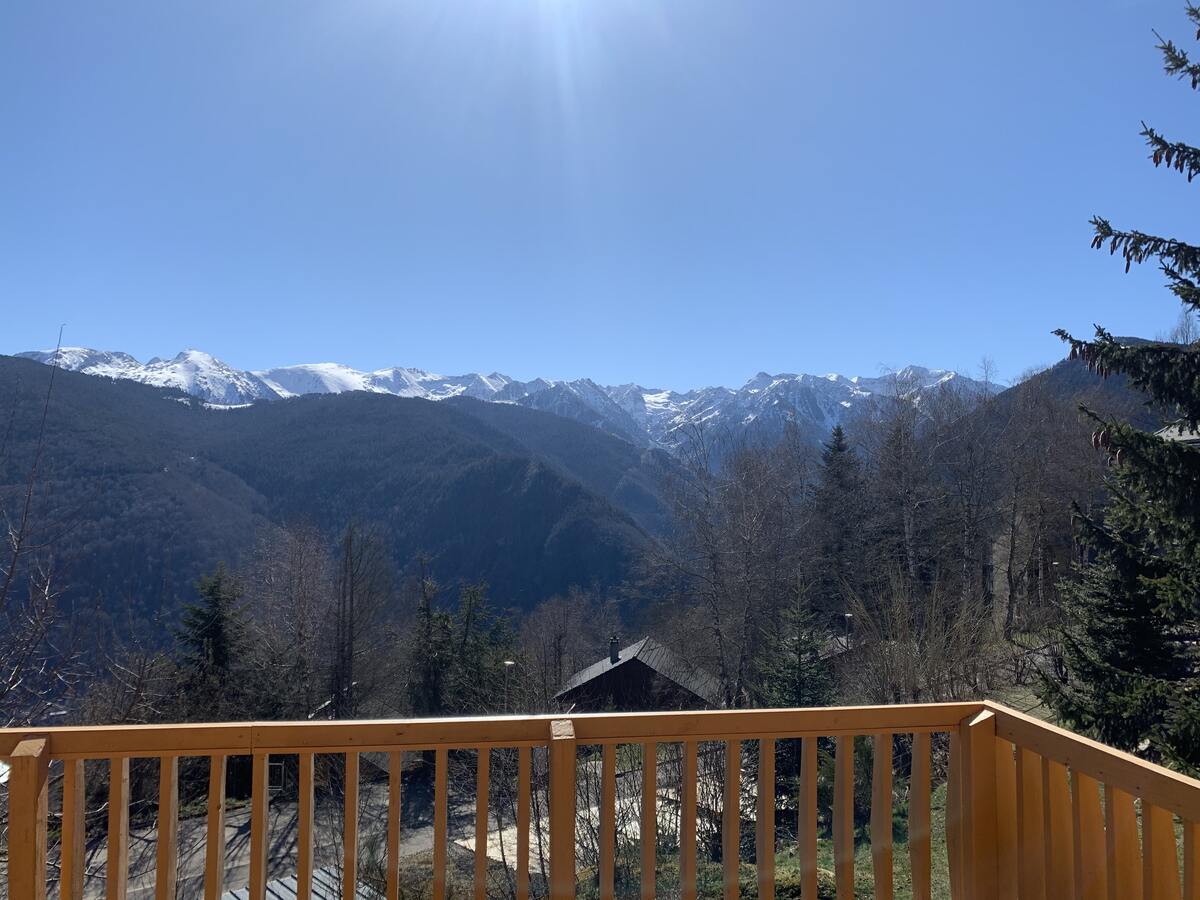 Chalet 8 pers. avec terrasse vue montagne à Ax-les-Thermes - Photo 8