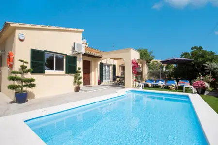 Location chalet à Alcúdia, Chalet charmant à Alcúdia avec piscine privée