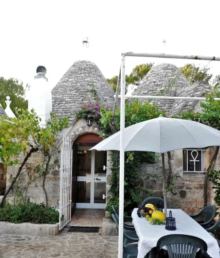 Location maison à Ostuni, Maison charmante à Ostuni + Jardin