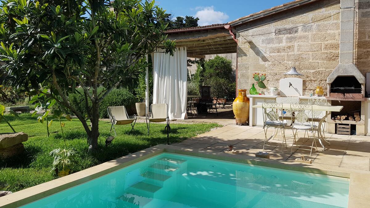 Appartement 5 pers. avec piscine à Minervino di Lecce - Photo 1