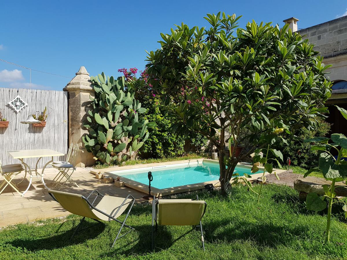 Appartement 5 pers. avec piscine à Minervino di Lecce - Photo 2