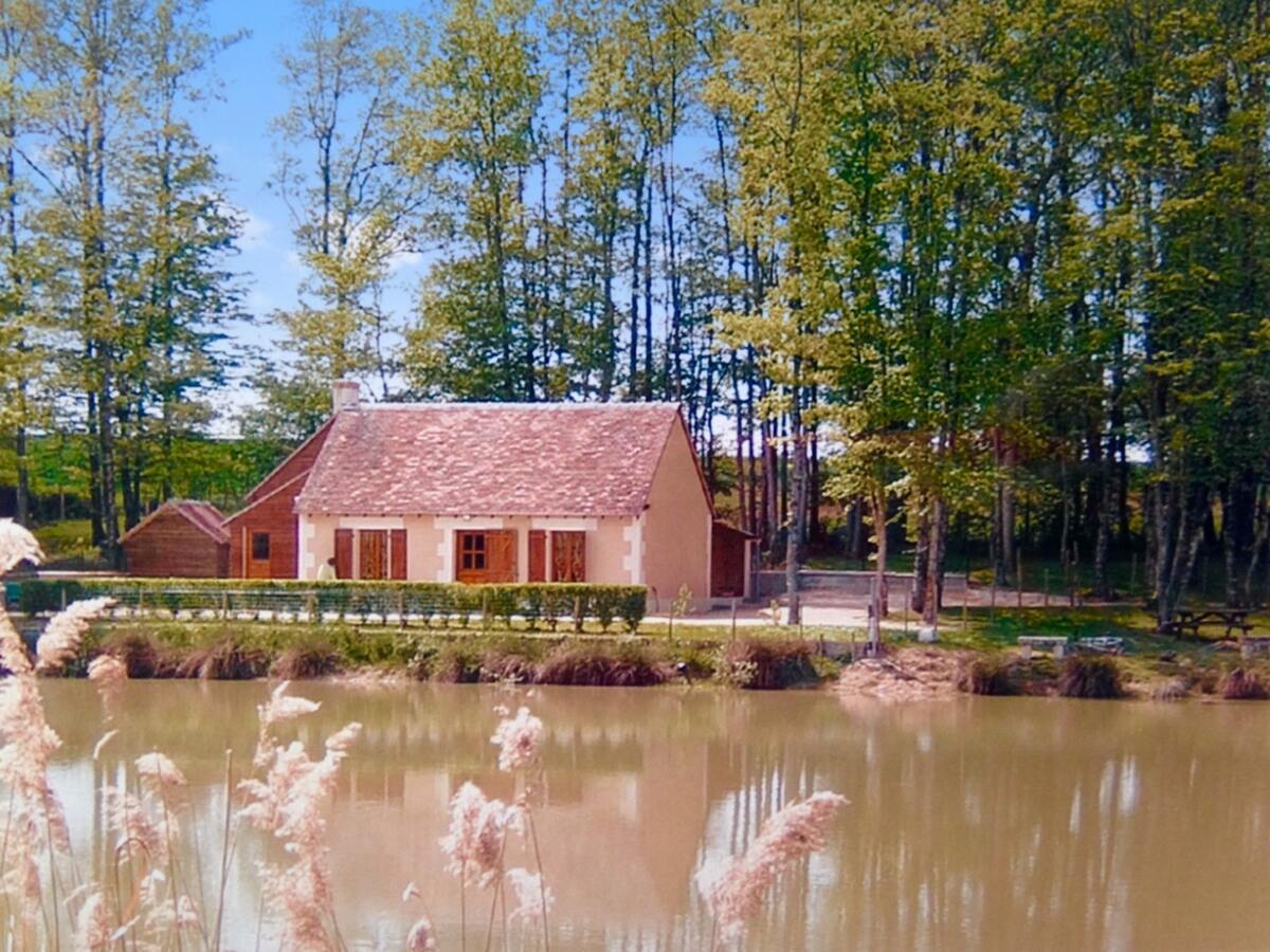 Maison avec piscine partagée et vue sur le lac à Villentrois, 90 m² - Photo 2