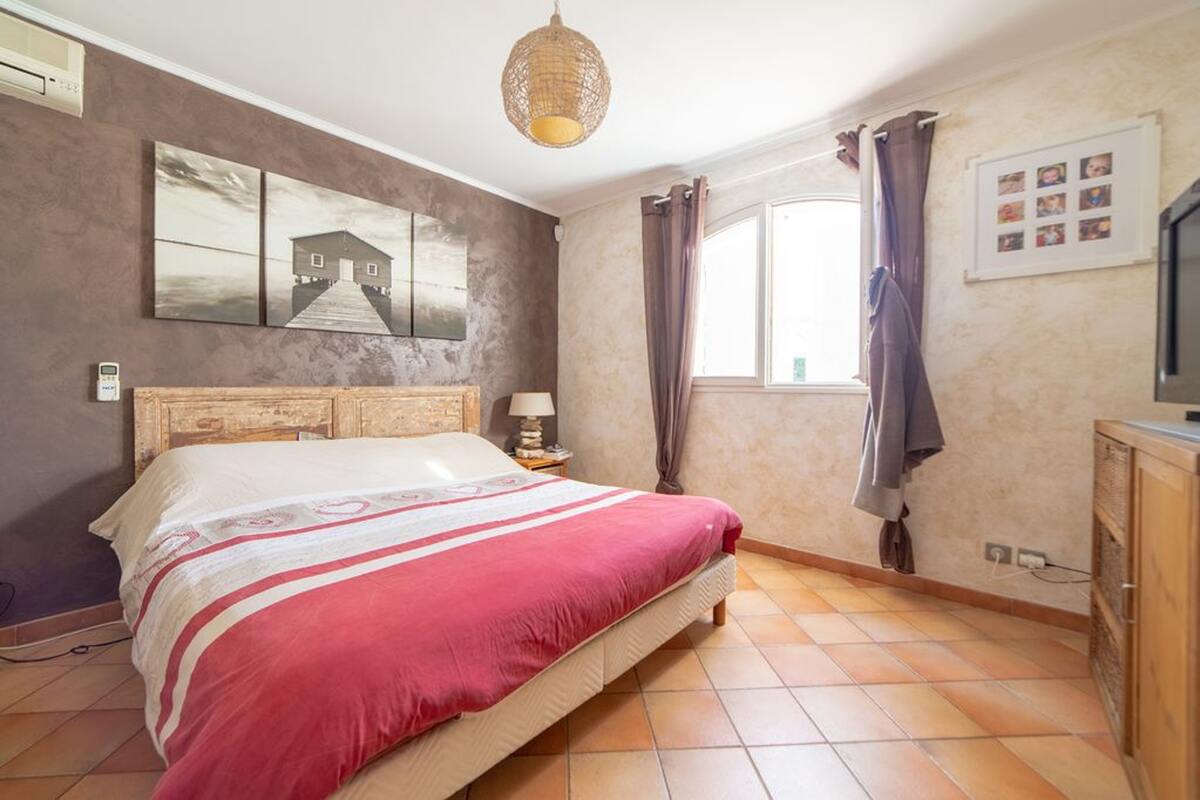 Villa 12 pers., 5 chambres, piscine privée à Carqueiranne - Photo 6