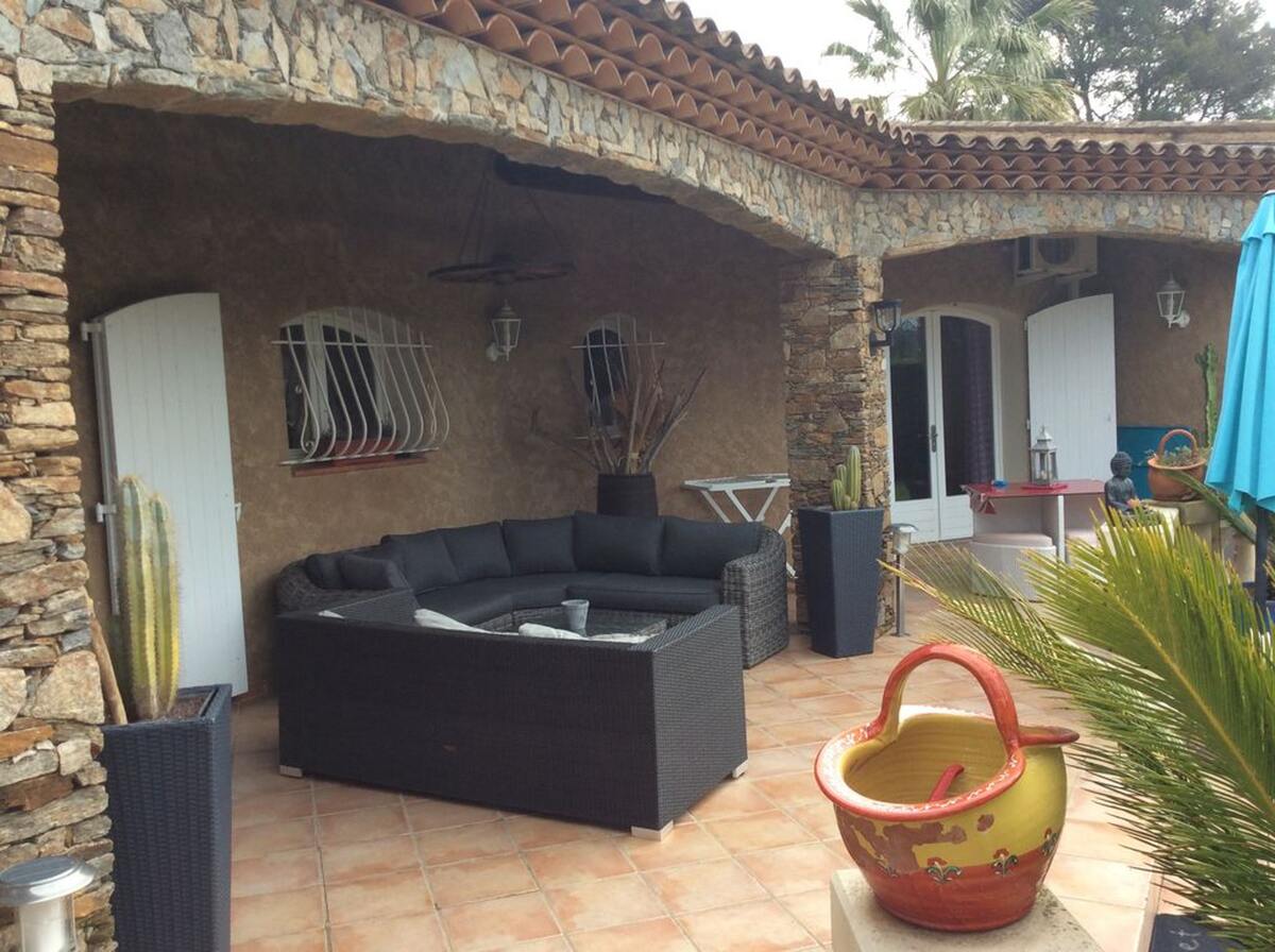 Villa 12 pers., 5 chambres, piscine privée à Carqueiranne - Photo 12