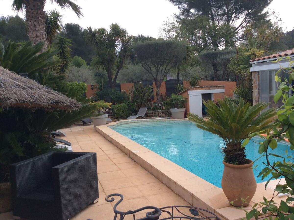 Villa 12 pers., 5 chambres, piscine privée à Carqueiranne - Photo 31
