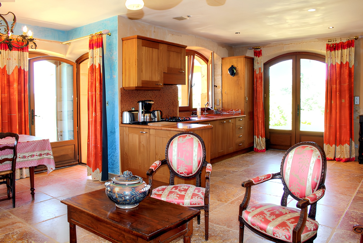 Maison 4 pers. avec piscine et piste de pétanque à Saint-Cybranet - Photo 5