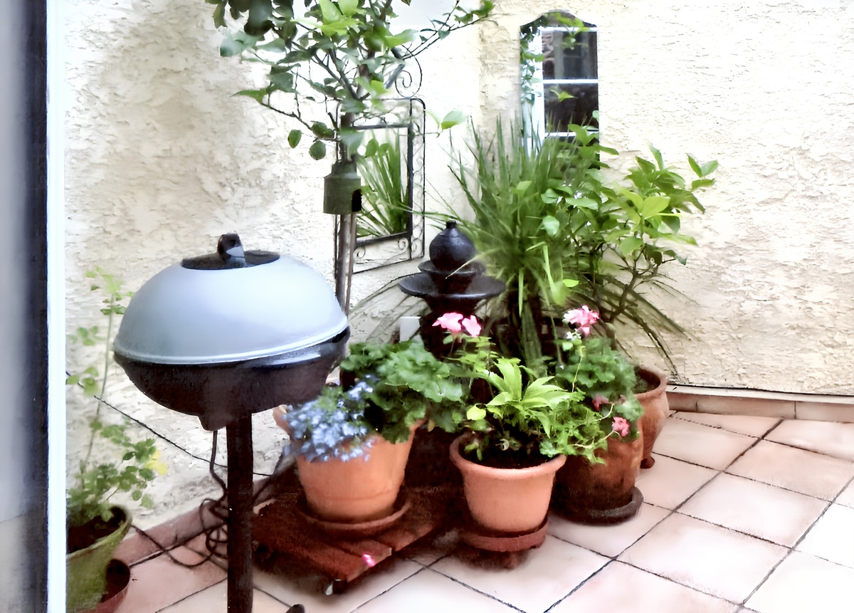 Maison 2 chambres à Pouzols-Minervois, terrasse et barbecue - Photo 7