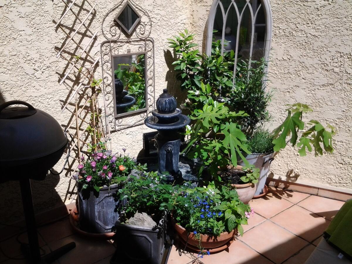 Maison 2 chambres à Pouzols-Minervois, terrasse et barbecue - Photo 9