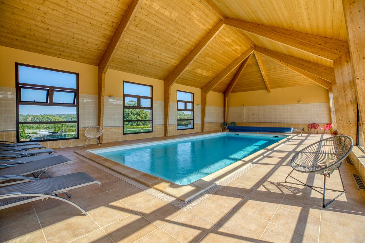 Maison 8 pers., piscine ouverte toute l'année à Villentrois-Faverolles - Photo 1