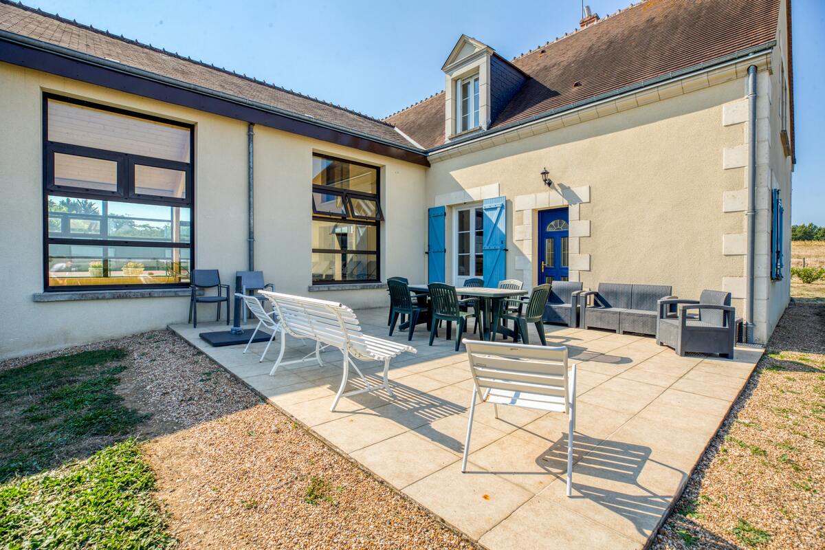 Maison 8 pers., piscine ouverte toute l'année à Villentrois-Faverolles - Photo 2