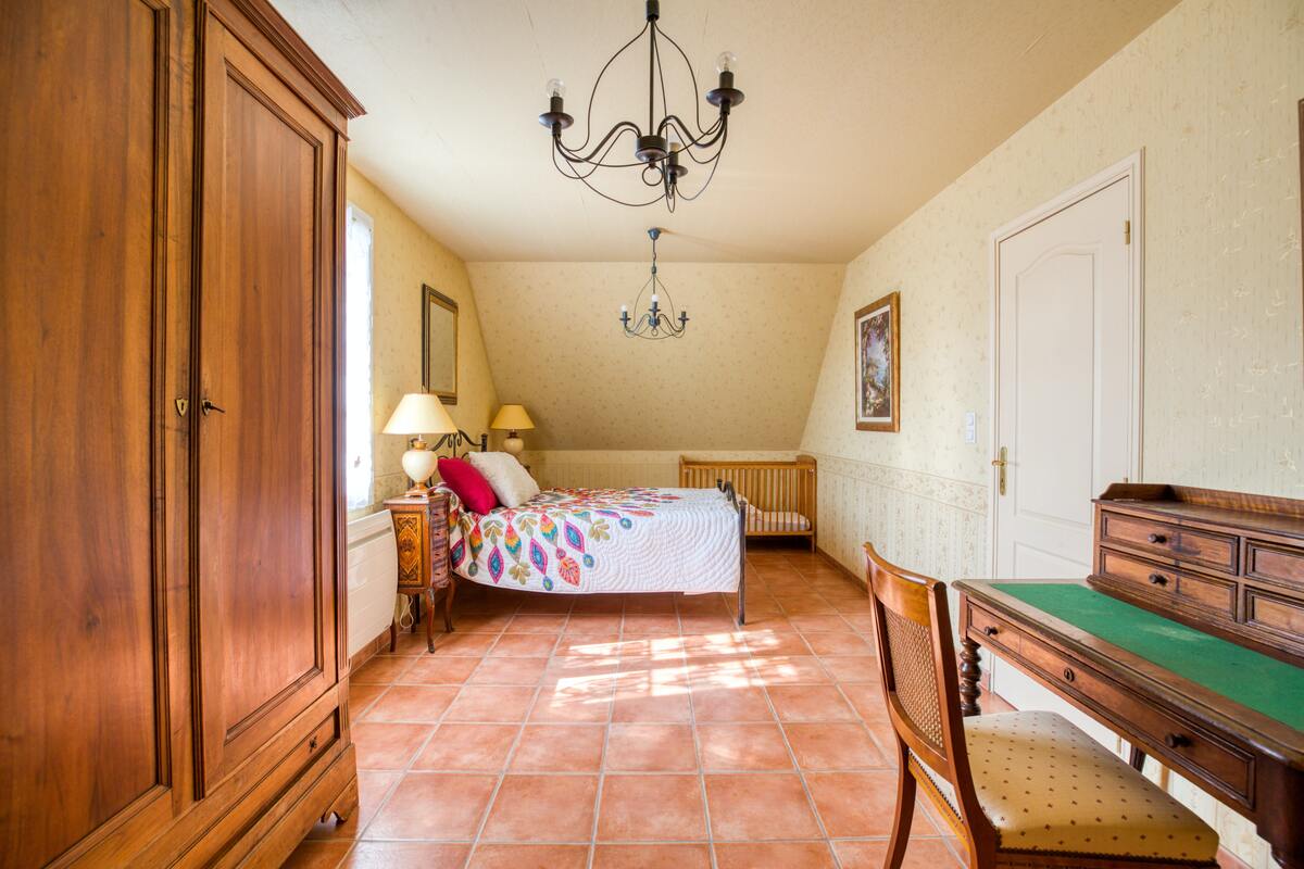 Maison 8 pers., piscine ouverte toute l'année à Villentrois-Faverolles - Photo 8