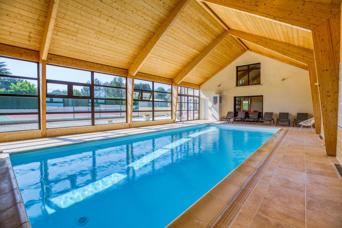 Maison 8 pers., piscine ouverte toute l'année à Villentrois-Faverolles - Photo 15