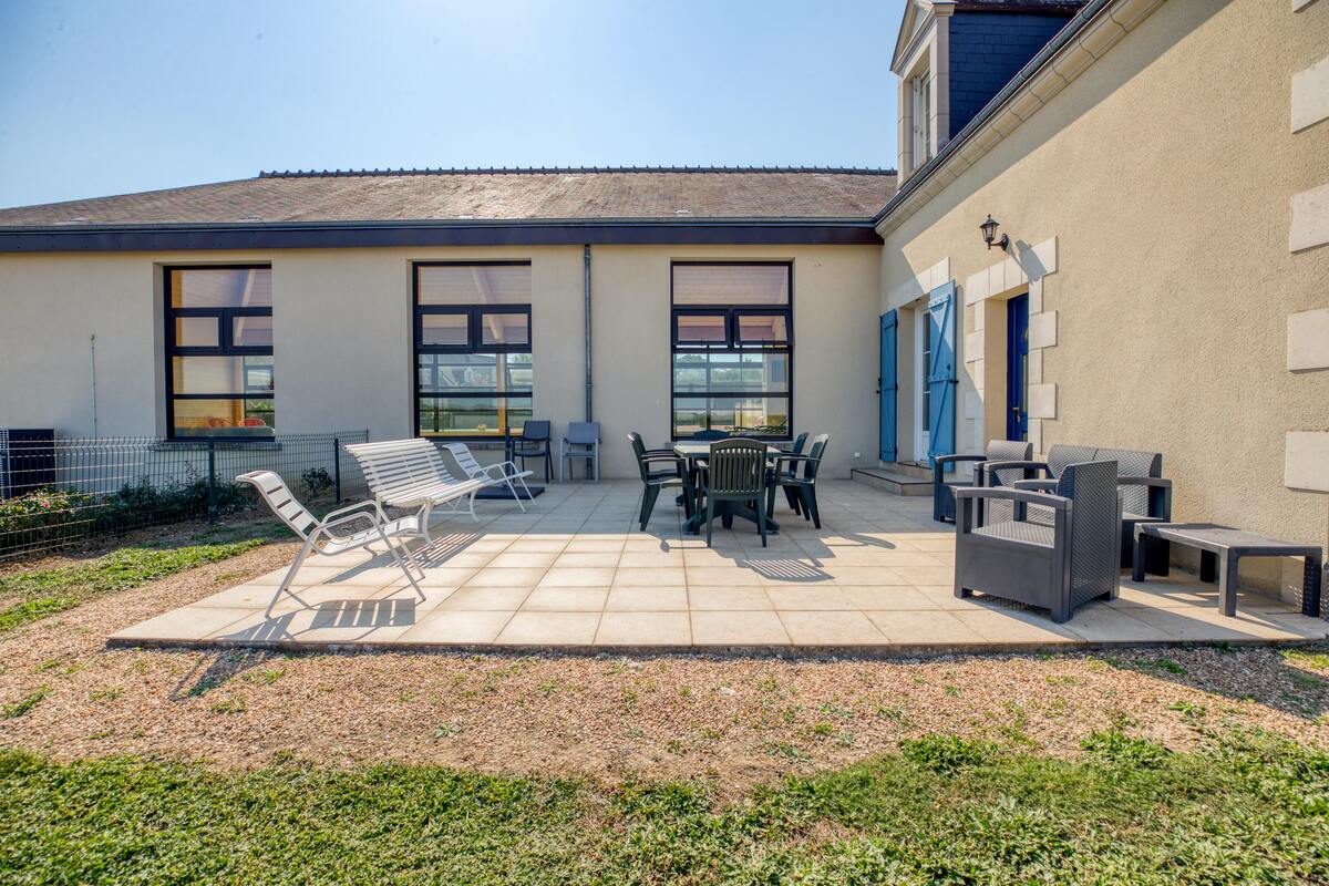 Maison 8 pers., piscine ouverte toute l'année à Villentrois-Faverolles - Photo 16