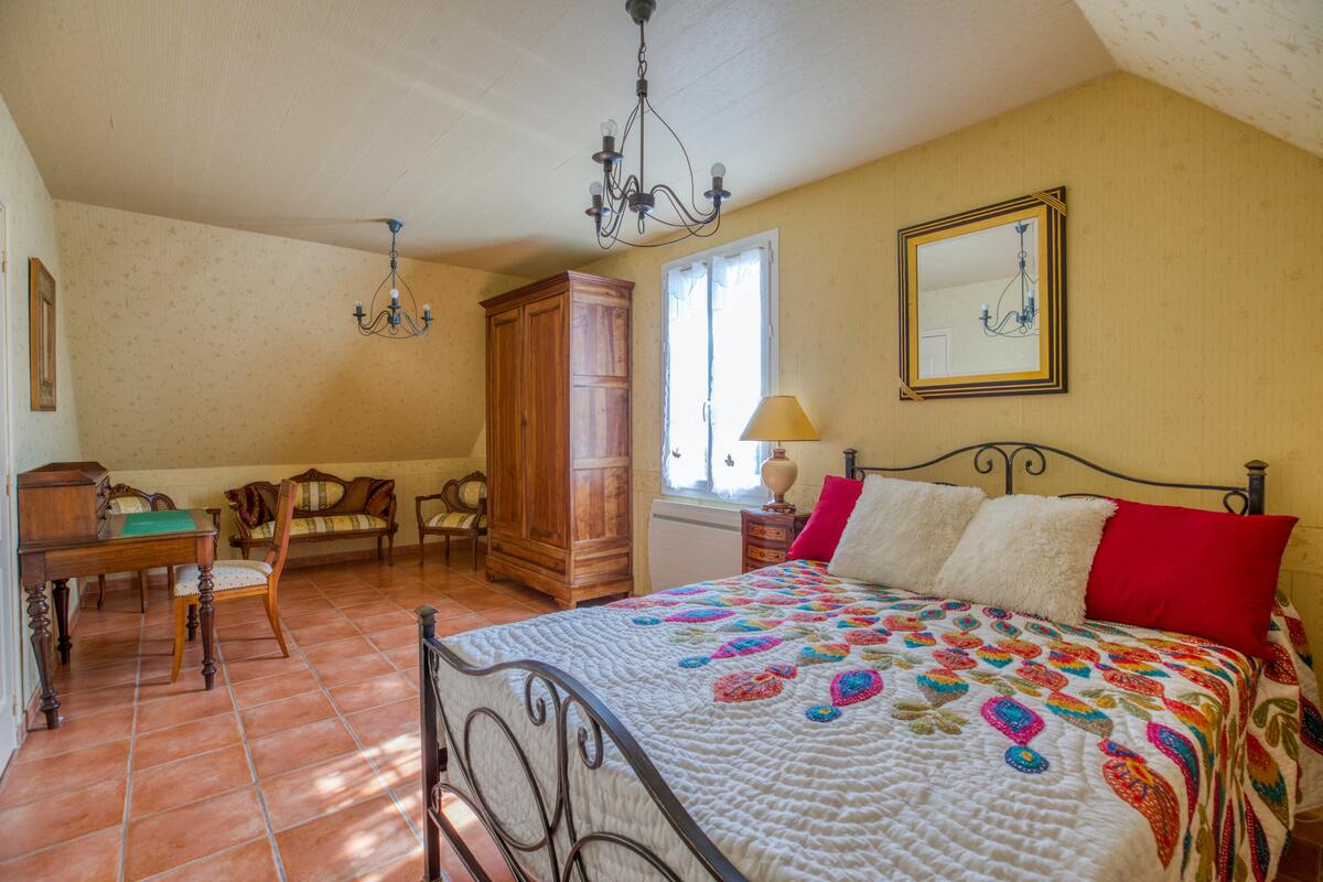 Maison 8 pers., piscine ouverte toute l'année à Villentrois-Faverolles - Photo 20