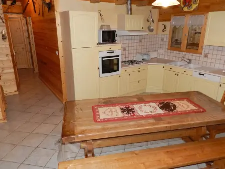 Appartement 64 m² à Hauteluce, vue montagne et jardin barbecue : photo 6